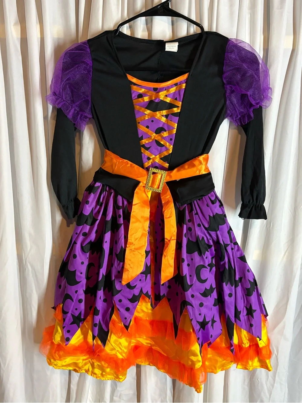 🎃LIGHT UP BAT WITCH TUTU   Costume NWOT Size S